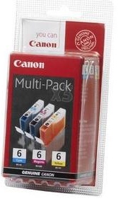 Original Canon BCI-6CMY Ink Cartridge Set Of 3 (Cyan,Magenta,Yellow)
